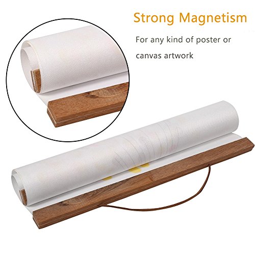 18x24 Poster Frame, Magnetic Light Wood Frame Hanger for Photo Picutre Canvas Artwork Art print Wall - //coolthings.us