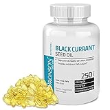 Bronson Black Currant Seed Oil 535 Mg, 250 Softgels