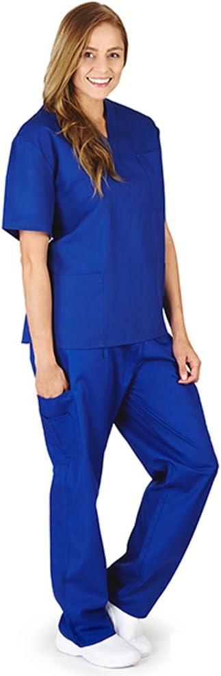Uniform - Unisex - Premium Medical Nurse Scrubs Set - XXS - 3XL