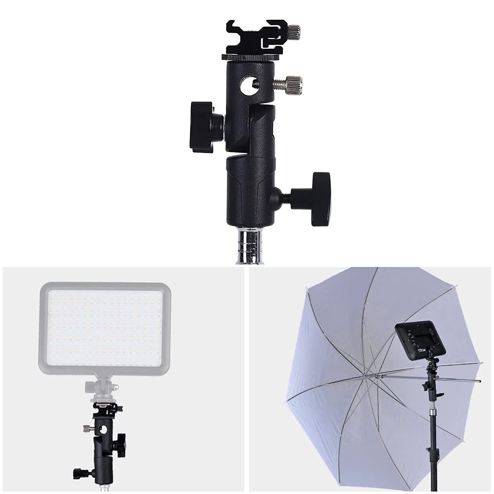 Flash Mount, Flash Bracket Flash Mount Bracket Black for Outdoor