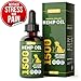 Hemp Oil for Dogs and Cats - Provides Dog Anxiety Relief - Includes Omega 3,6,9 and Vitamin C, E (3-in-1) - 1500mg - US Made - Reduces Travel and Vet Stress