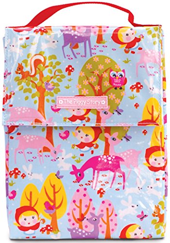 The Piggy Story 'Little Rosy Red' Insulated Wipe-Clean GoGo Lunch Sack for Kids