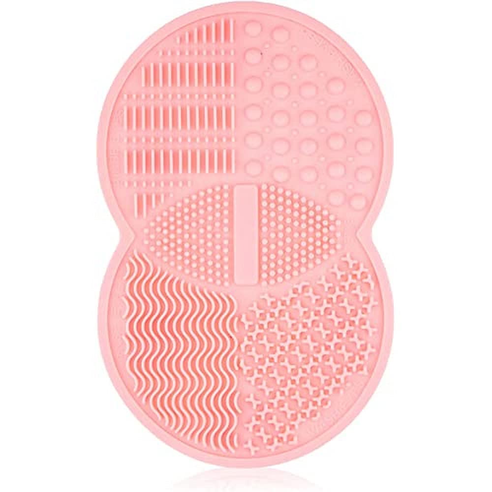 Zoe Ayla Silicone Makeup Brush Cleansing Pad, Pink, 0.091998 kg
