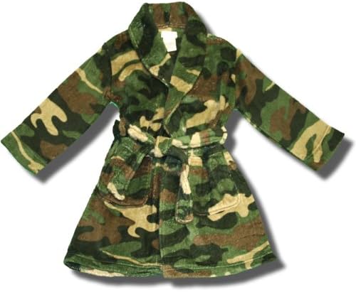 Camouflage Fleece robe for boys - 4/5