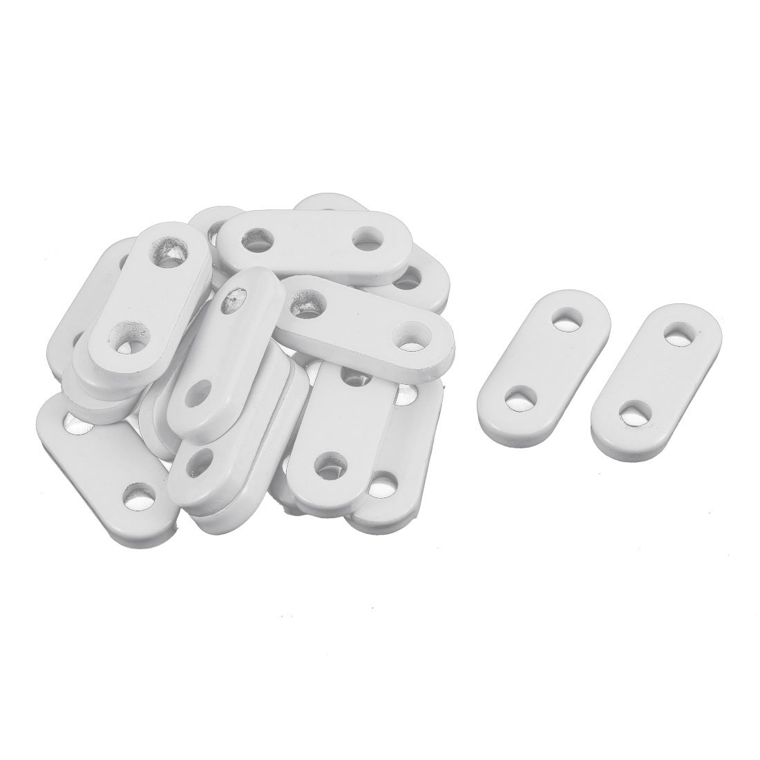 sourcing map Bedroom Sewing Tablecloth Window Shower Drapery Curtain Pendant Weights White 20Pcs