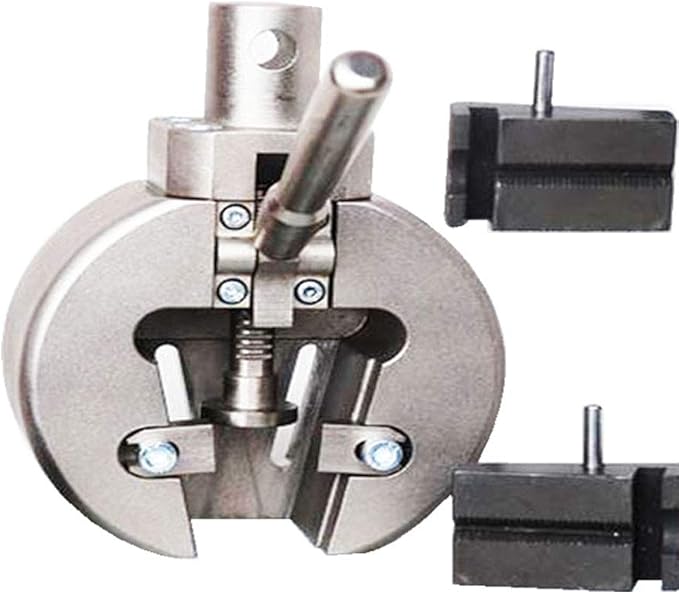 TECHTONGDA 2 Sets Universal Clamps Wedge Grips Clamps Testing Machine Batteries Jig Tensile