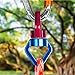 BHMOTORUS Safety Aluminum Alloy Triangular Rotational Device Hanging Climbing Swivel Hook Accessory 30KN 360 Degree Rope Swivel Connector for Climbing Hammock and Swing Setting