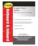 Moeller Engine Spray Paint, (12 Oz.) Mercury Phantom Black
