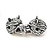 Antique Bronze Wolf Head Men Bracelet Charms Spacer Beads DIY Jewelry Findings 11x14mm 10Pcs MixColor