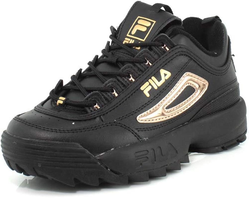 fila disruptor black and rose gold