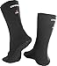 Cressi unisex adult Black Antislip Neoprene Socks, Black, Large