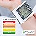 Blood Pressure Monitor Wrist with Bluetooth - Large Screen Display - Clinically Accurate & Fast Reading - FDA Approved - BPM-337BT by iProvèn (BPM Wrist)