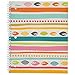 Mead Spiral Notebooks, 1 Subject, College Ruled, Assorted Botanical Boutique Designs, 3 Pack (73097)
