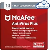 McAfee AntiVirus Protection Plus 2022 | 10 Device