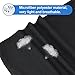 WOVTE Black Seamless Skull Face Tube Mask Pack of 3