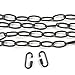 LNC 19-Feet Ceiling Extra Loop Chain Extension Lighting Chains (Bronze)