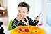 Qshare Toddler Plates, One-Piece Baby Plate for Babies Toddlers and Kids, Portable BPA-Free FDA Approved Strong Suction Plates for Toddlers, Dishwasher and Microwave Safe Silicone Placemat 11x8x1 Inch