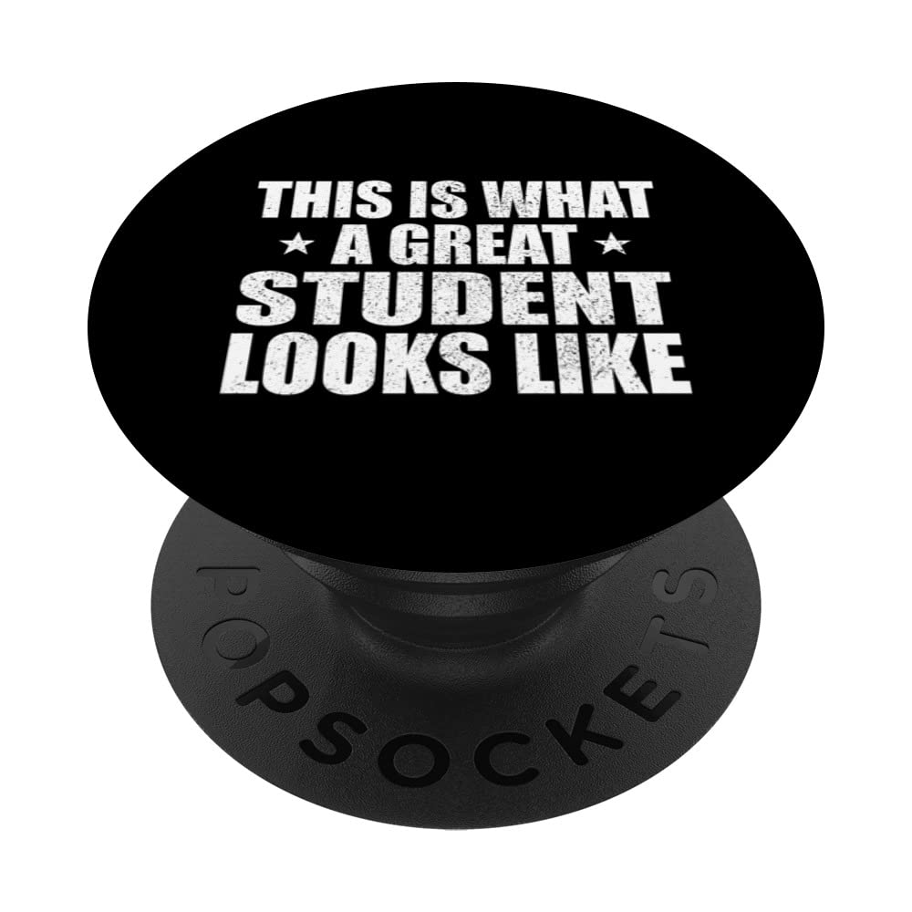 Great student funny school humor PopSockets Swappable PopGrip