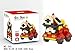 BigMooseMall Robocar Poli Nanoblock Style Micro Building Blocks. Poli, Helly, Amber, Roy. Set of Four