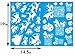 JOYIN 138 PCs Snowflake Window Clings Decal Stickers for Winter Christmas Home Decorations Ornaments Holiday Party Supplies.