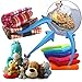 Jumbo Storage Bean Bag - Cover only - “Soft ’n Snuggly” Comfy Fabric Kids Love - Elephant - Store Stuffies, Extra Blankets & Pillows Too