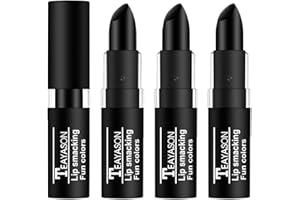 FLANOID 3 PCS Clown Makeup Eye Black Stick Black Face Paint Lipstick, Cream Blendable Body Paint Sticks Professional SFX Halloween Cosplay Costume Makeup,Eye Black Softball Baseball Football Sports Face Paint