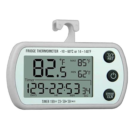 Termómetro Del Congelador Del Refrigerador, Monitor De Temperatura ...