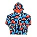 Little Boys Dinosaur Printed Jacket Coat, Hooded Jackets Breathable Mesh Lined Windbreaker For Toddler 2-8 Years