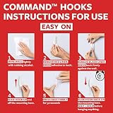 Command Large Utility Hook with 2 Adhesive Strips White 2.2 kg view 10