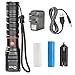 CVLIFE LED Flashlight Waterproof Adjustable Outdoor Flashlight with Charger and Battery