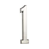 HASWARE 4 Inch Self Adhesive House Number, Modern