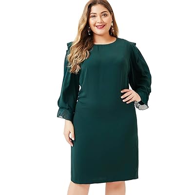 sachin and babi light blue dress Plus Size Denim Layer T Shirt Dress – Pluspreorder main image 1