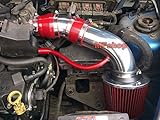 2001 2002 2003 2004 2005 2006 2007 2008 2009 Chrysler PT Cruiser 2.4L L4 Non-Turbo Air Intake Filter Kit System (Red Filter & Accessories)