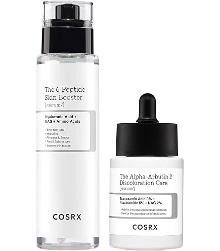 Amazon.com : COSRX Peptide Skin Care Set - 6X Booster Toner Serum