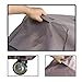 KHOMO GEAR TITAN Series, Waterproof Heavy Duty BBQ Grill Cover, Grey Medium 58 x 24 x 48, Different Sizes Available, Compatible with Weber (Genesis), Holland, Jenn Air, Brinkmann, Char Broil, Kenmore and More