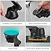 IPOW Magnetic Windshield Dashboard Car Mount Adjustable Sturdy Long Arm Suction Cup Universal Phone Holder Cradle for iphoneX 8 8P 7P 6S 6 5S, GalaxyS9 S8 S7 S6 S5,Google, Nexus, Lg, Huawei