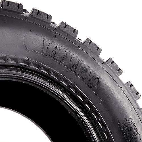 image for VANACC Set of 2 ATV UTV Tires 22x7x10 Front 22x7-10 22-7-10 Sport Quad