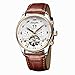 2017 KINYUED Tourbillon Automatic Men Classic Rose Gold Leather Mechanical Wrist Watches Reloj Hombre