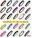 12 Glitter Headbands U PICK all COLORS by Kenz Laurenz - Elastic Stretch Sparkly Fashion Headband for Teens Girls Women Softball Pack Volleyball Basketball Sports Teams Set Hair Accessories Store