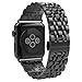 For Apple iWatch Band 42MM, Rosa Schleife Apple Watch Band Stainless Steel Strap Wristband with Metal Clasp Classic Buckle Wrist Watch Strap Bracelet for Apple Watch Sport & Edition (Not Fit 38mm)