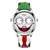 NIBOSI Watches for Men Analog Quartz Clown Dial Boy