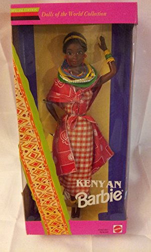Barbie Dolls of the World Collector Series Vintage (1993) Kenyan