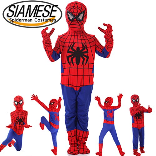 PNBB Kids Spiderman Costume Cosplay