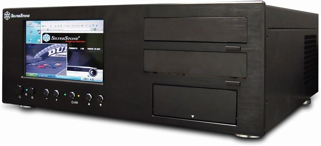 SilverStone 10076 SSTLC18BV64 Lascala HTPC All Aluminium