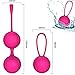 Kegel Exercise Weight Balls for Beginners & Advanced. Doctor Recommended Pelvic Floor Exercise for Women & Girls-Bladder Control, Post Pregnancy recovery, Ben Wa Balls Set-Yoni Eggs-Alive