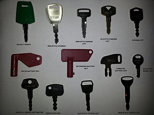 Keyman 88 Keys Heavy Equipment Key Set/Construction Ignition Keys Set 88 different keys - Thumbnail 7