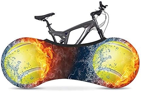 Amazon Co Jp 自転車収納バッグ自転車カバーミルクシルク生地環境保護ロードバイクダストカバー屋内自転車タイヤカバーアクセサリー自転車ホイールカバー 色 11 ホーム キッチン
