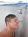 Vida Alegria 5-Inch Spashower High Pressure Shower Head; 2.5 gpm, 5 Sprays + Water-Saver (Chrome)