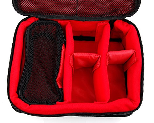 DURAGADGET Protective EVA Shaver Case (in Red) - Compatible with Remington HC5850 Virtually Indestructible Haircut & Beard Trimmer, Hair Clippers, Beard Trimmer, Clippers