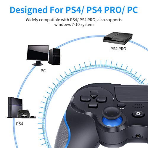 5 Controller+Playstation+RegeMoudal+Rechargeable+Vibration